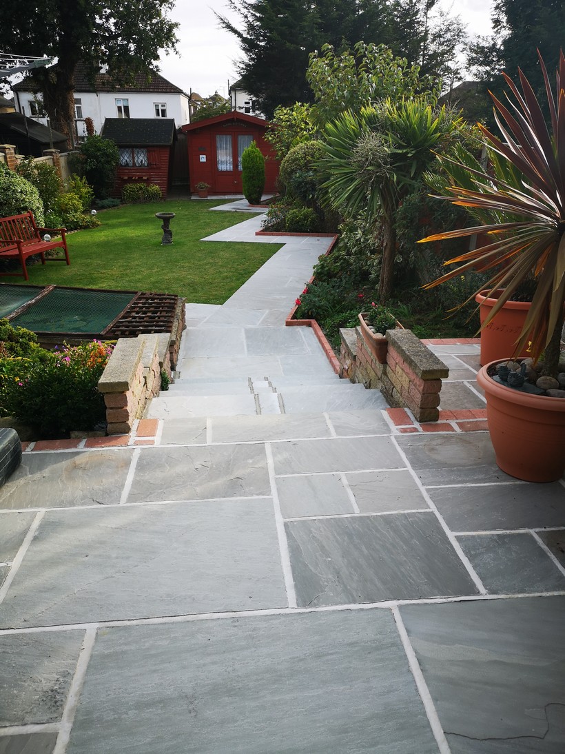 sandstone paving